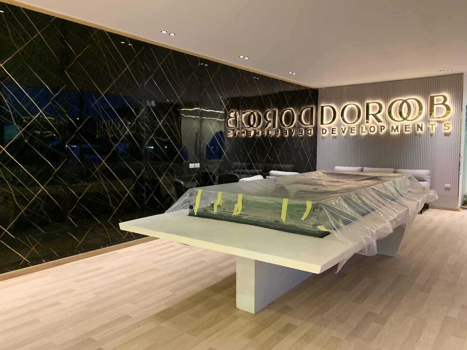 ديكورات MDF و بديل رخام